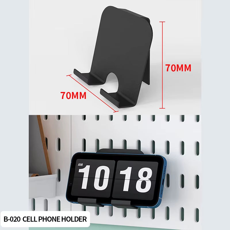 Gaming Gear Pegboard: Wall-Mounted, No-Punch, Study/Gaming Room – Figure Storage & Decor. Abundant Parts, Free Mix