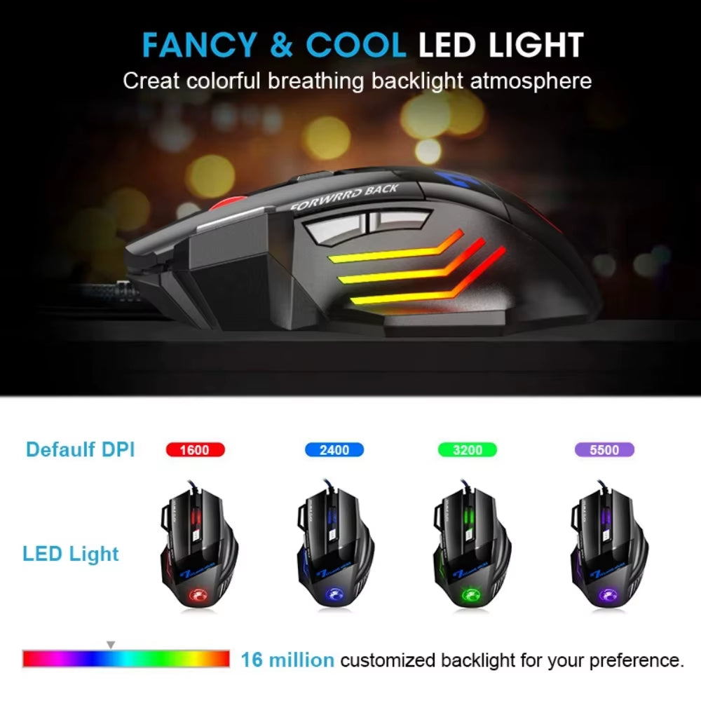 Diamond Wired RGB Gaming Mouse