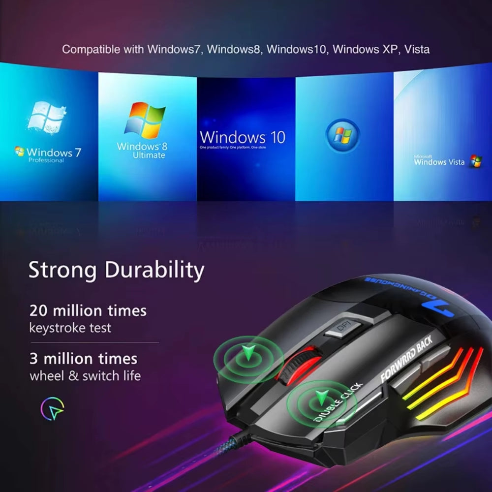 Diamond Wired RGB Gaming Mouse