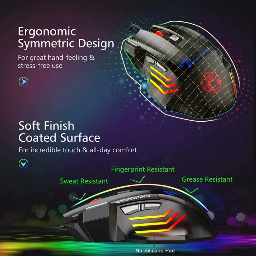 Diamond Wired RGB Gaming Mouse