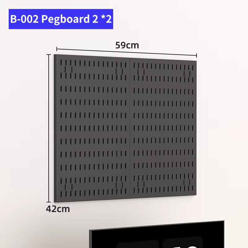 Gaming Gear Pegboard: Wall-Mounted, No-Punch, Study/Gaming Room – Figure Storage & Decor. Abundant Parts, Free Mix