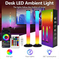 Smart Bluetooth LED Light Pilar Remote 360RGB Color Changing Tv backlight DIY Music Rhythm Festival Atmosphere Decor Gaming Light